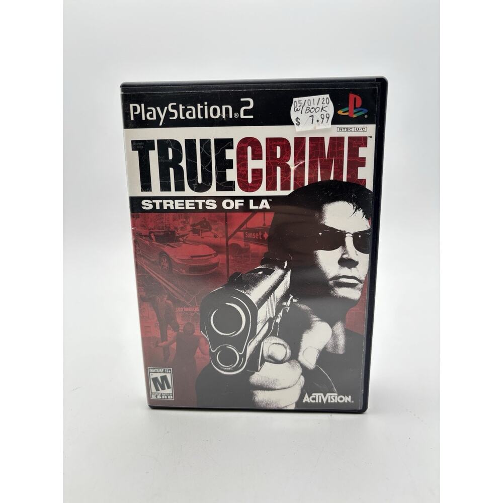 PS2 - True Crime Streets of LA Black Label Sony PlayStation 2 Complete Works